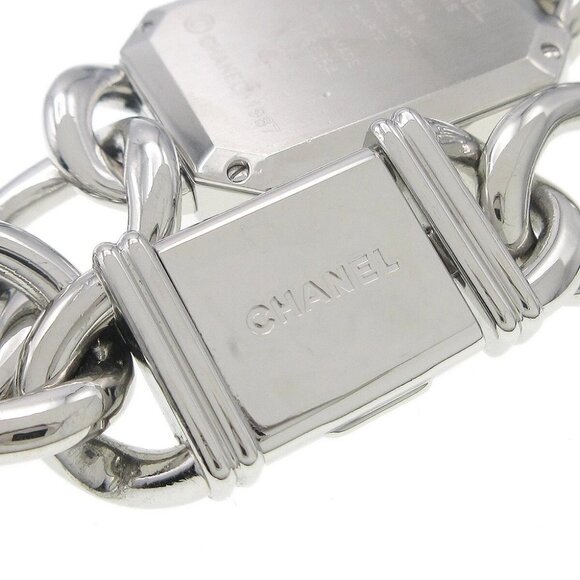 Chanel Premiere Ladies Quartz Watch #L V.M.63364 Silver Stainless Steel 57987 - Picture 8 of 8